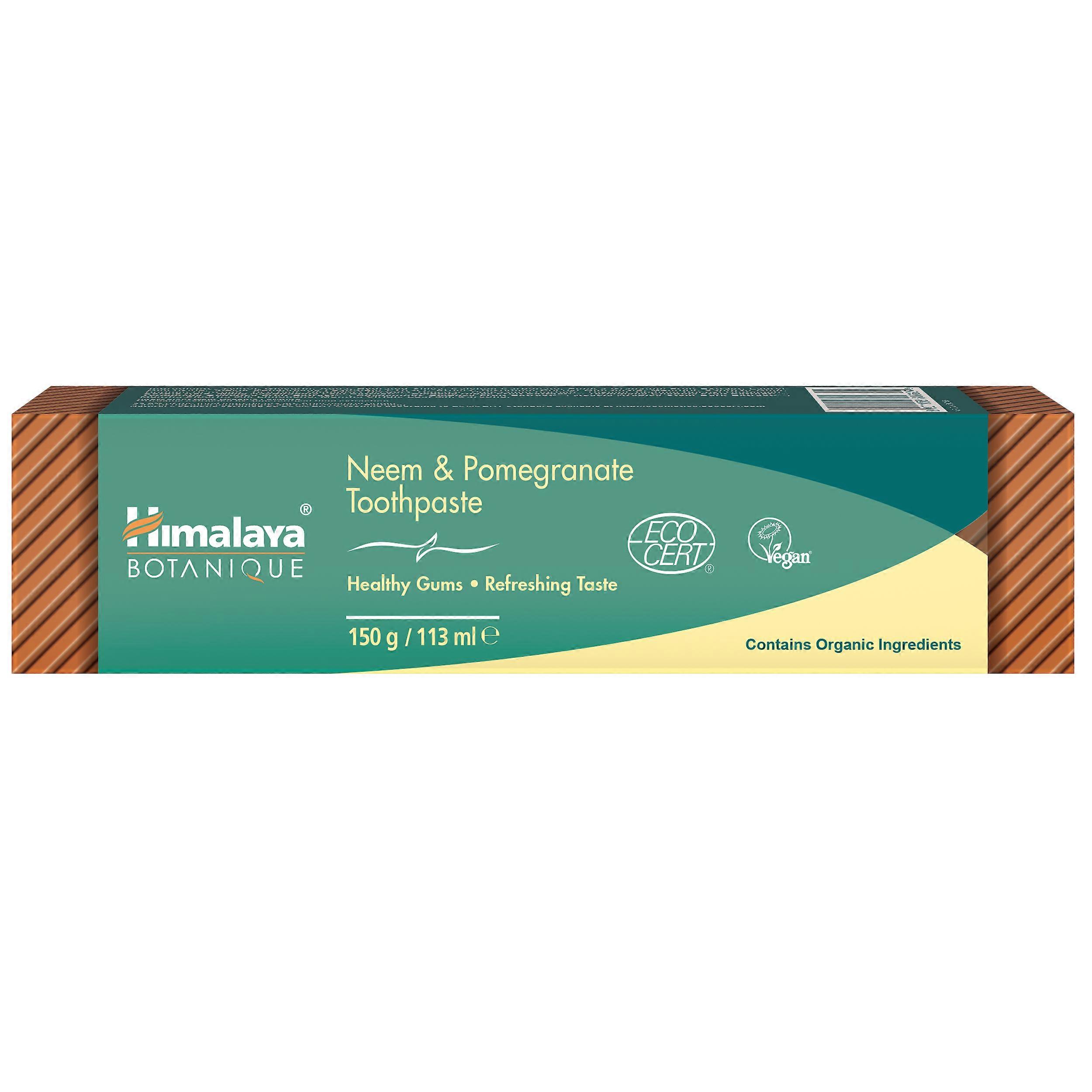 Himalaya Botanique Neem & Pomegranate Toothpaste - 150g