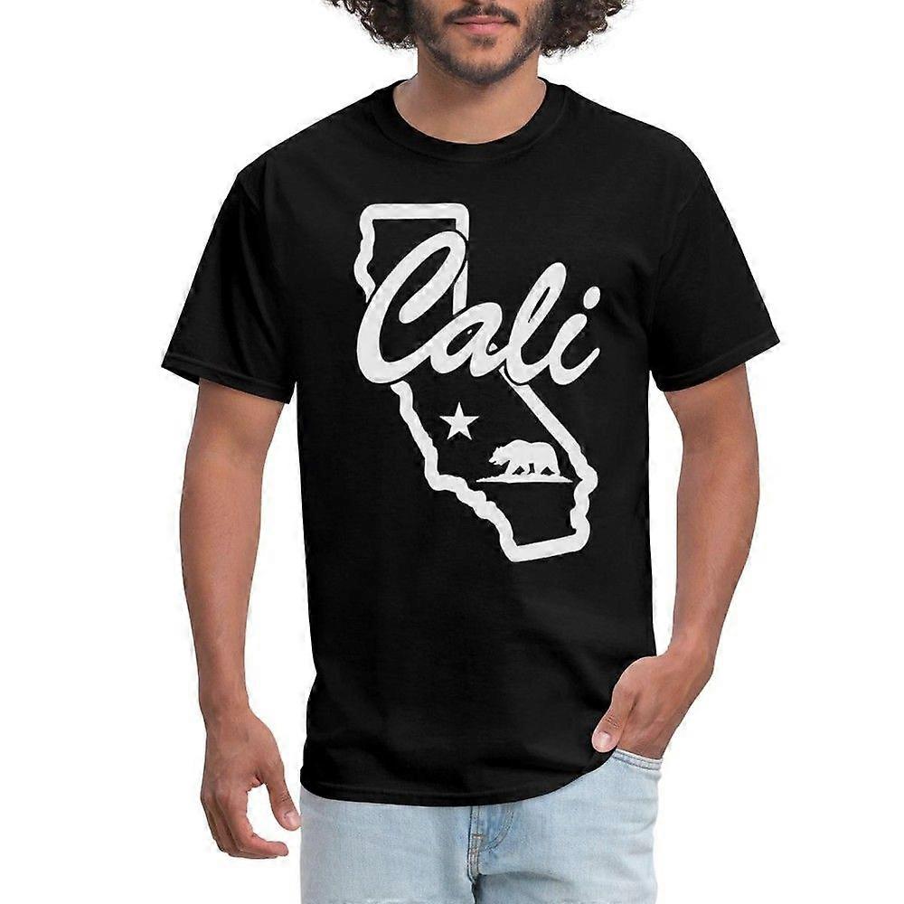 Cali Bear Map / California Men T-Shirt XTT652