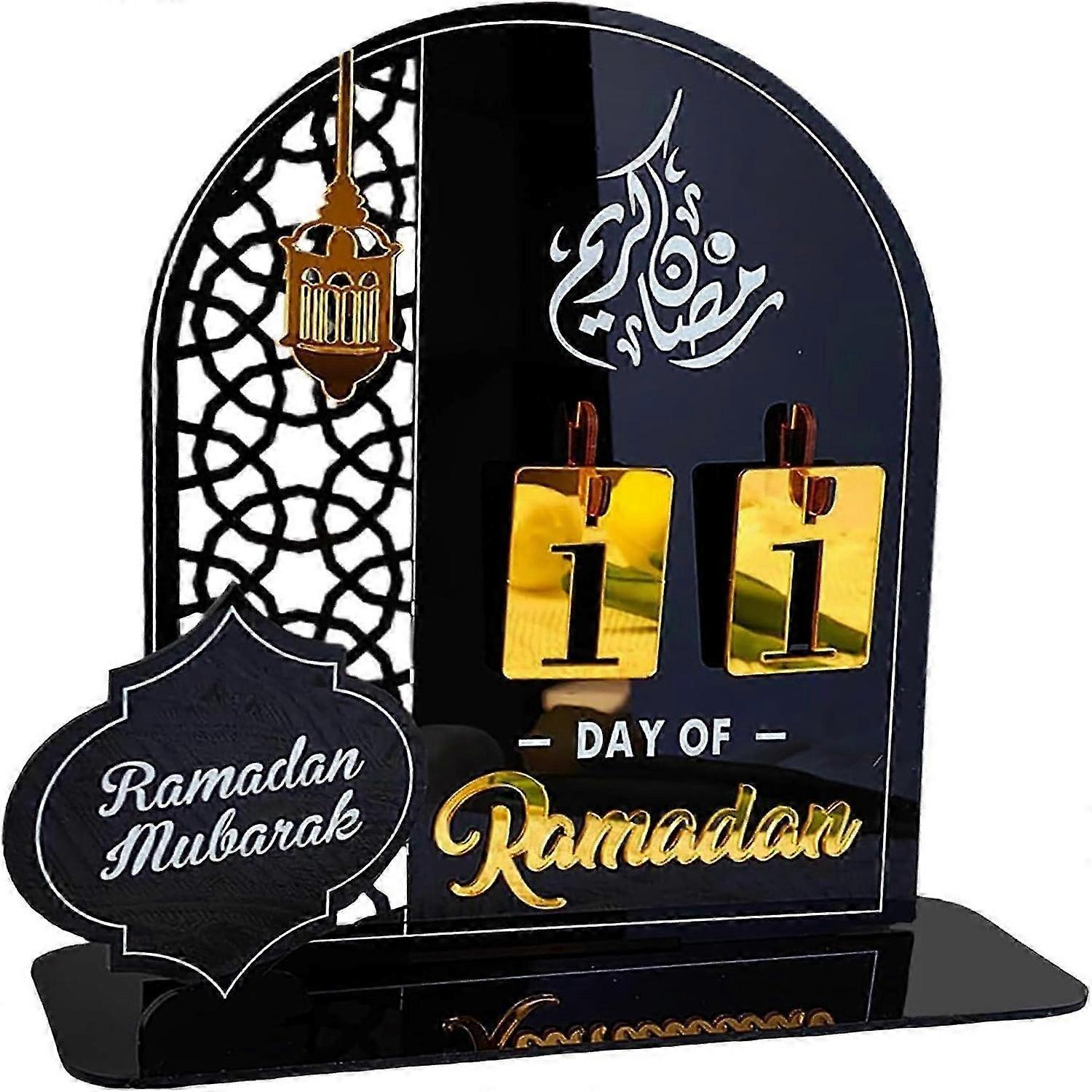 رمضان تقويم مجيء الاكريليك العيد العد التنازلي التقويمات 30 يوما حتى فانوس العيد عيد المبار عيد الفصح ديكور