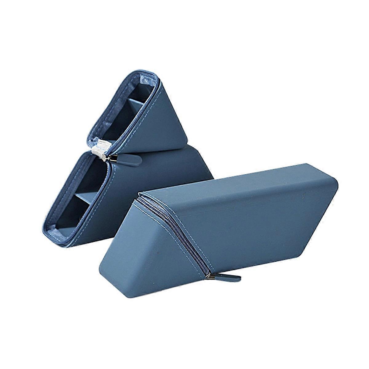 Stylish Silicone Pen Holder,Foldable Pencil Case Holder,Desktop Office and Study Pen Cup Large-Capa