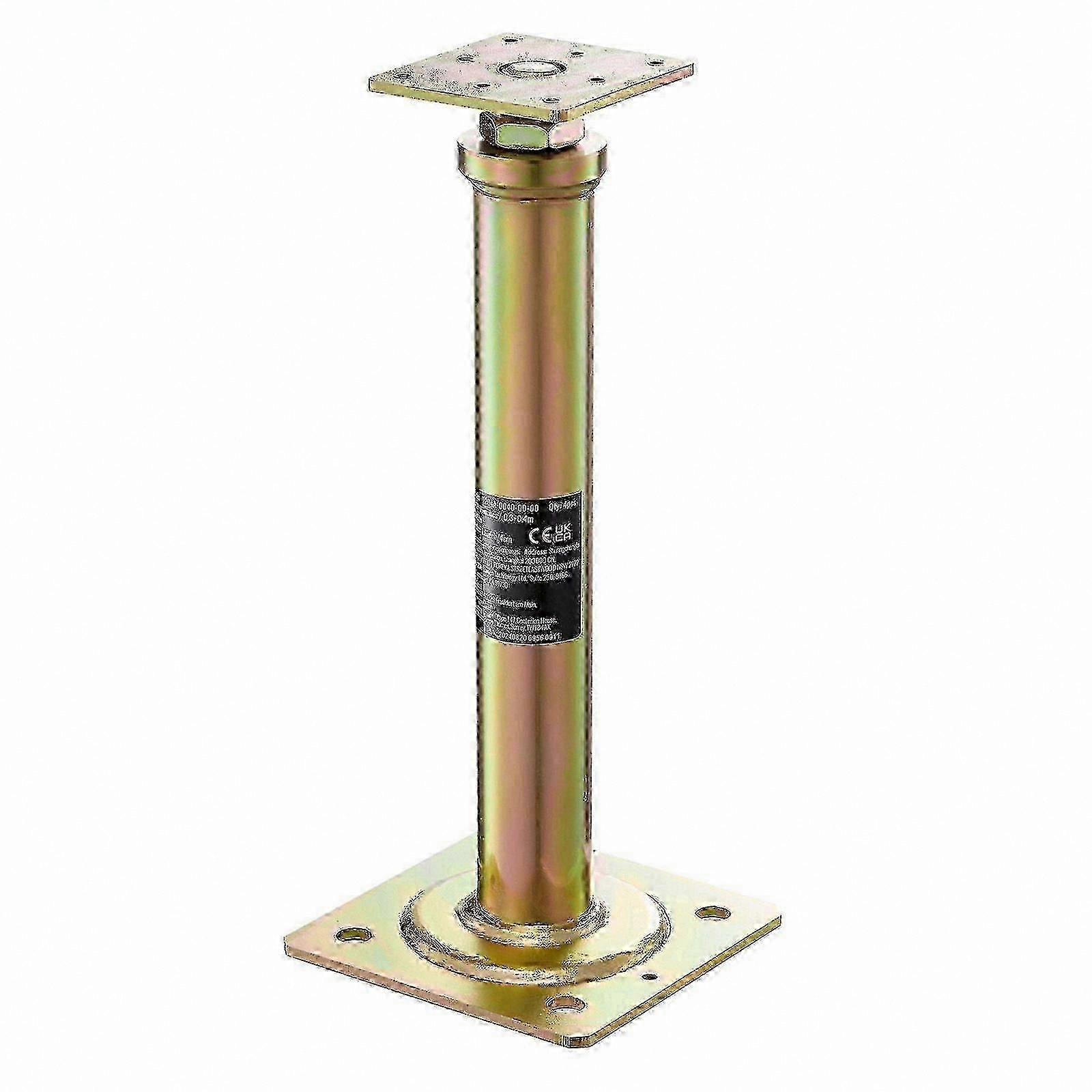 4-Pack Adjustable Floor Jacks, 11.6"-16" Height, 2500 lbs Capacity, Galvanized Steel Temporary Support Beam