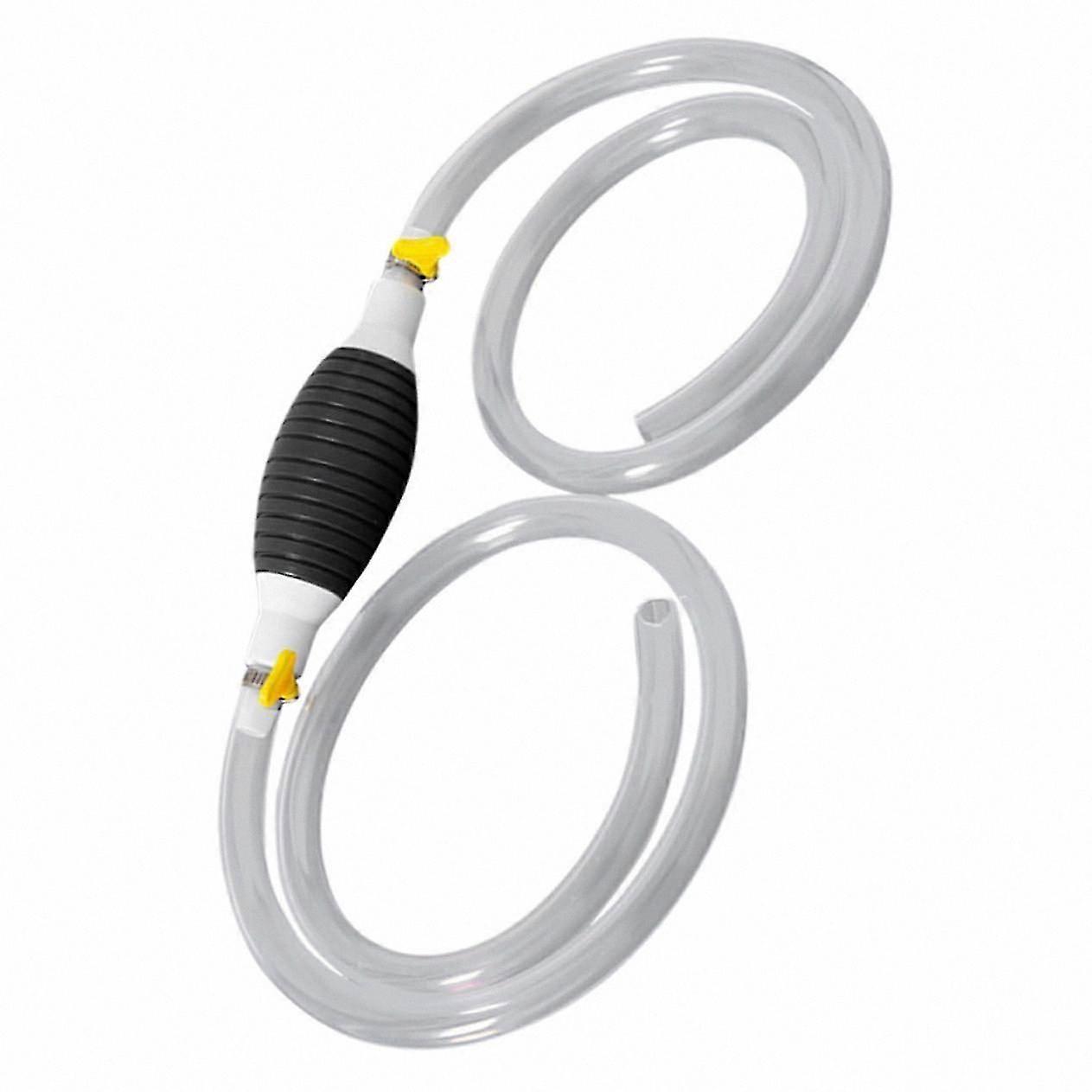 Manual Fuel Siphon Pump with Flexible Hose for Gasoline Transfer Durable and Easy-to-Use Design for Tank Extraction Practical and Efficient Solution