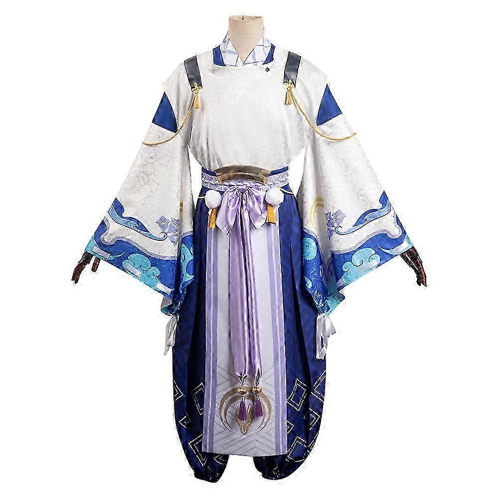 Anime Testere Adam Hayakawa Aki Cosplay Peruk Kostüm Kimono Fantasia Erkekler Cadılar Bayramı Karnaval Partisi Erkek Rolü Kılık Değiştirme Giysiler