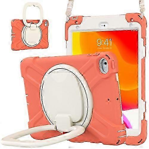 Pure Color Silicone + PC Protective Case with Holder/Shoulder Strap For iPad mini 5 / 4