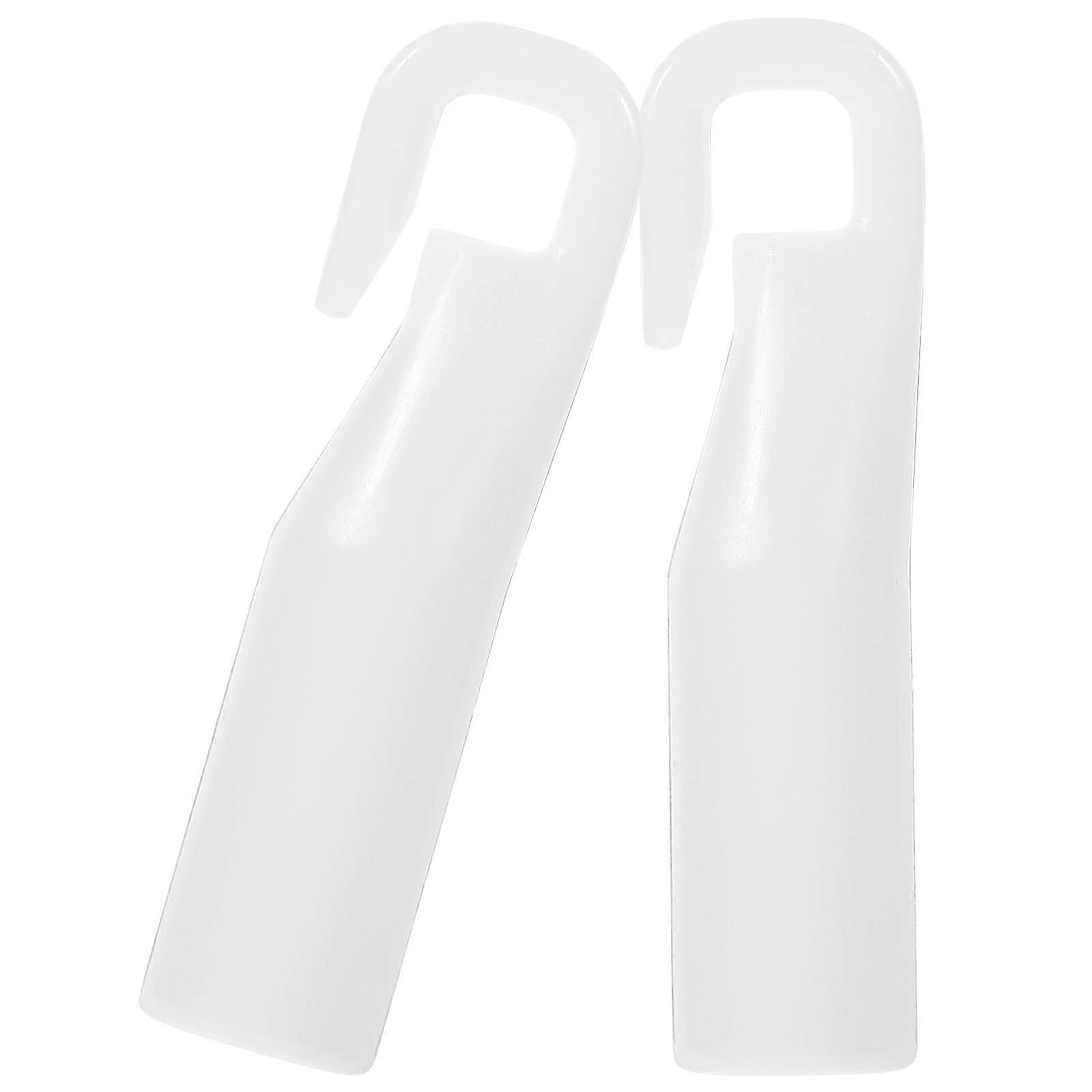 Blind Wand Hooks Curtain Rod Hook for Home Use 4Pcs White Pom