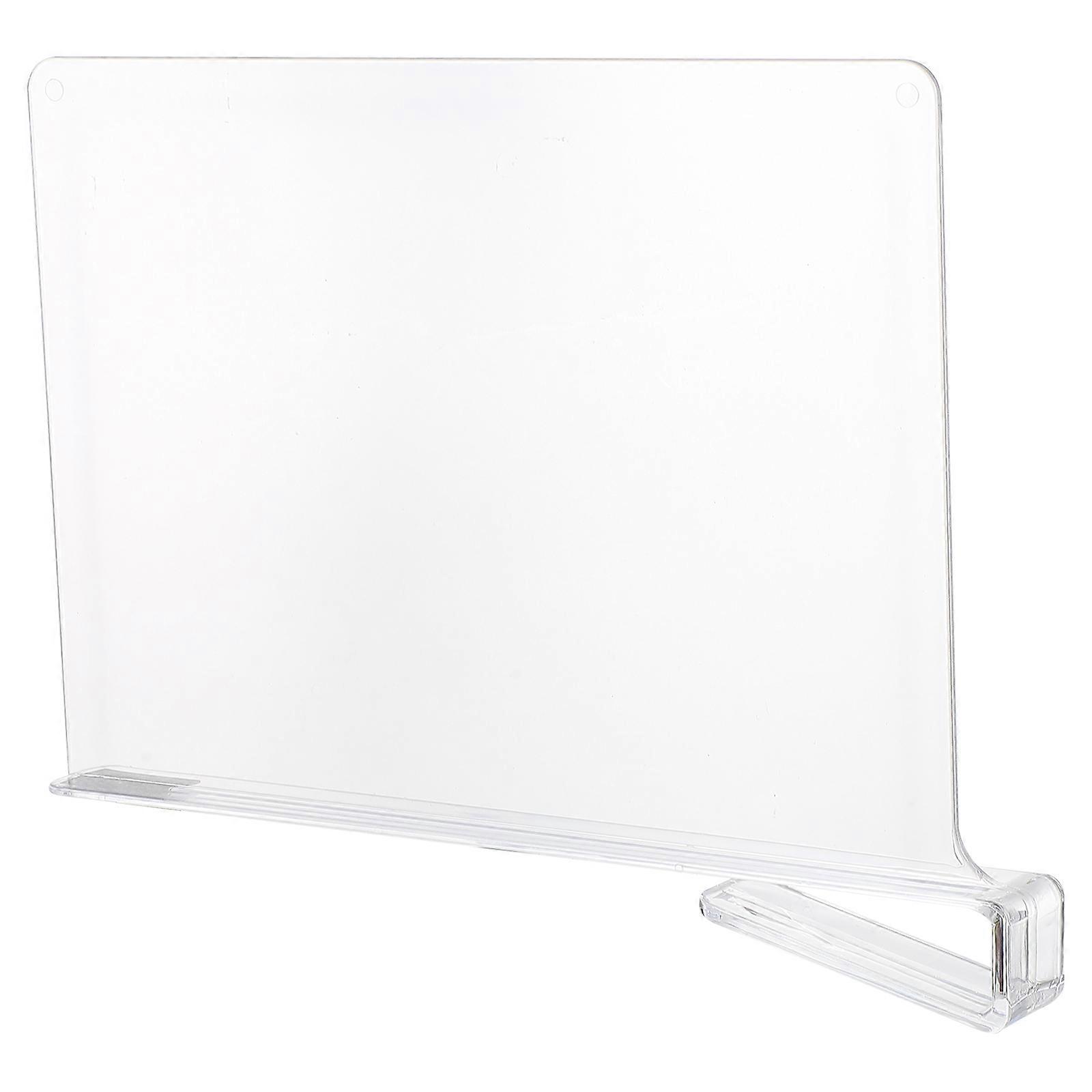 Acrylic Closet Organizer Shelf Divider 1Pcs Clear Clothes Separator for Home