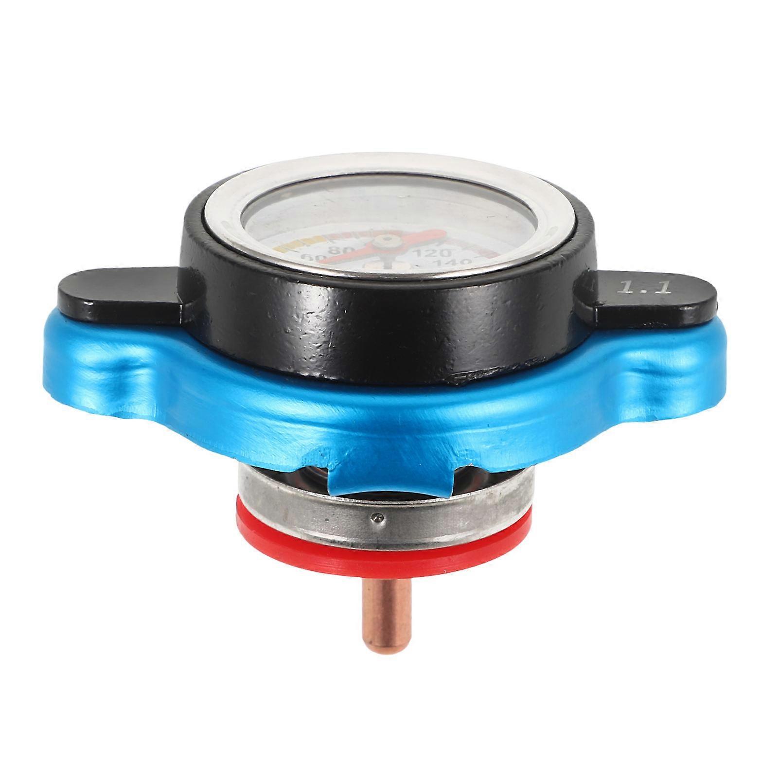 Blue Water Coolant Temp Gauge 3Pcs Automotive Temperature Measurement Tool For Vehicle RV Truck Optimizes Engine Performance