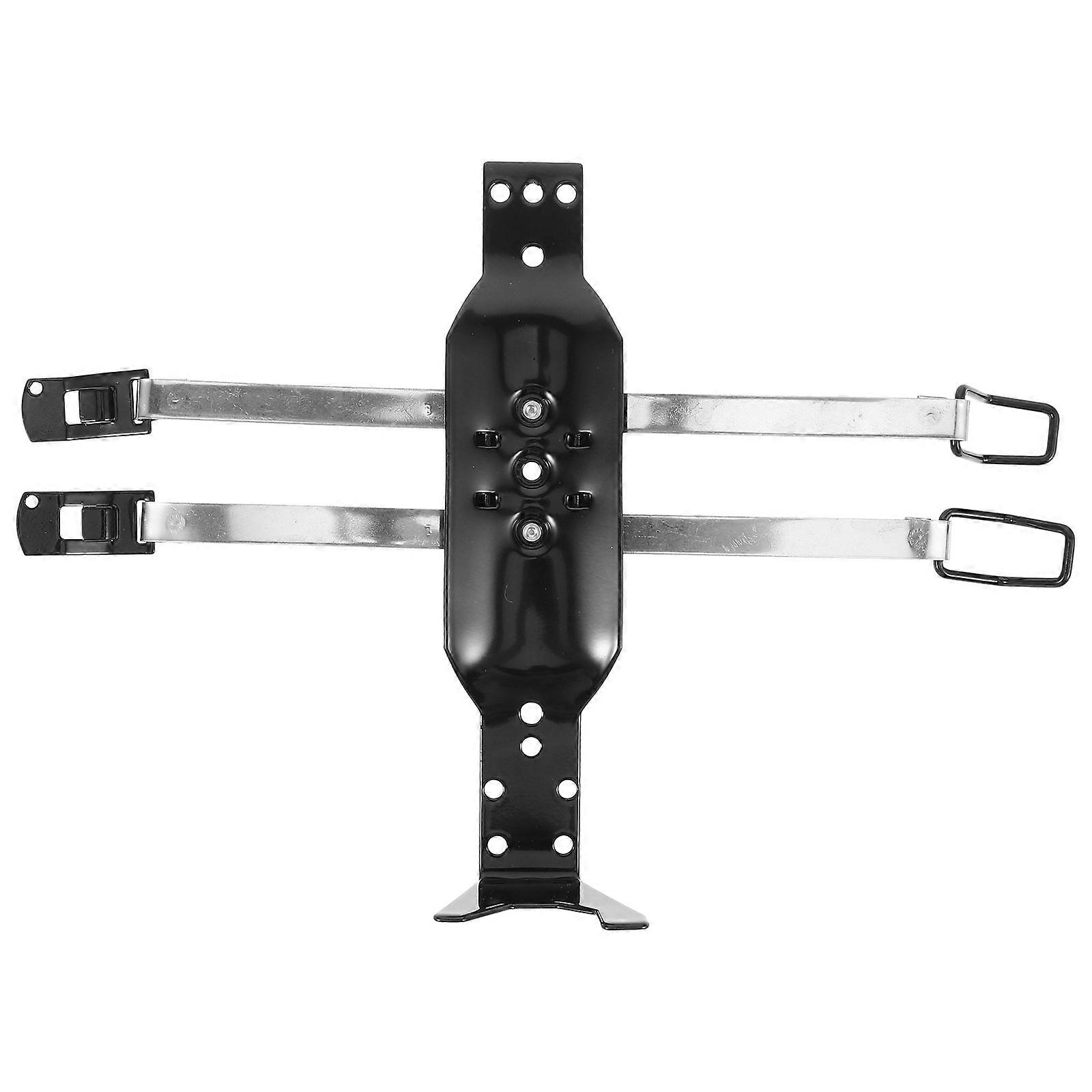 Wall Hanging Bracket 2Pcs Fire Extinguisher Fixing Iron Holder For Home Vehicle Use Smooth Surface Polishing