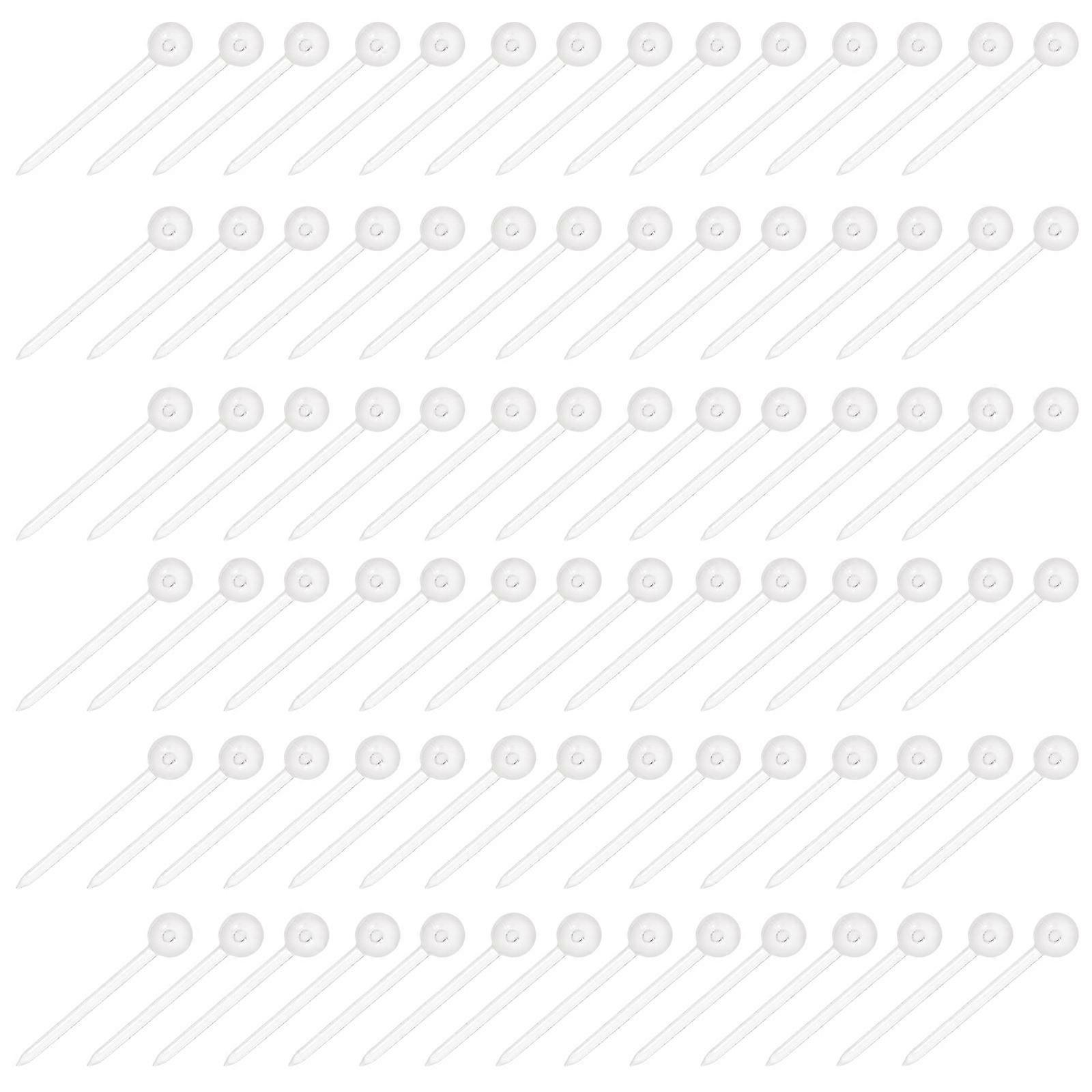 Transparent Craft Pins Xmas Foam Ball Pins for Craft Projects 4000Pcs
