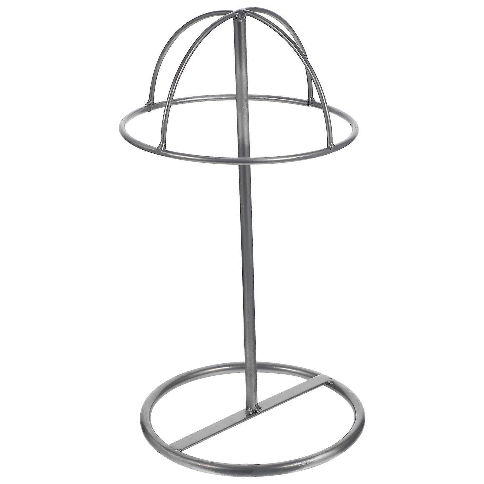 Professional Metal Hat Display Stand Suitable For Business Owners With Strong Iron Material And Stylish Design 30X16X16CM 1Pcs