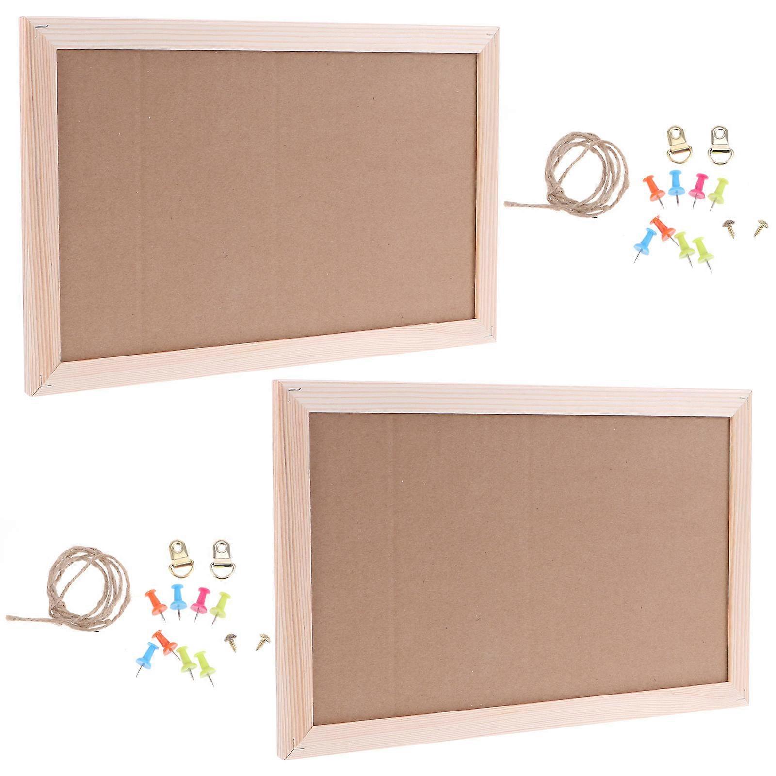 Message Board Cork Display Board for Home Use 3Pcs Set
