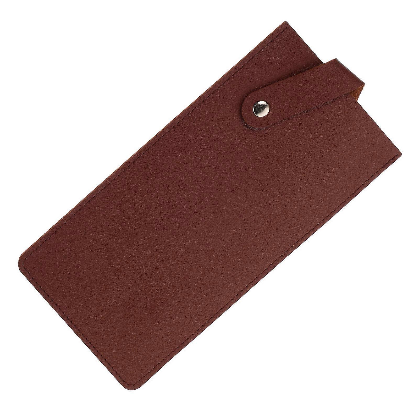 Sheath Brown Rectangular Protection Waterproof Professional Chefs 1Set