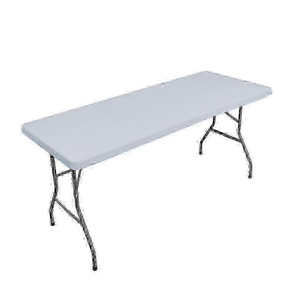 Premium Washable Folding Picnic Table Cloth Protector for Outdoor Patio Rectangle Tables - not include table, Happy H