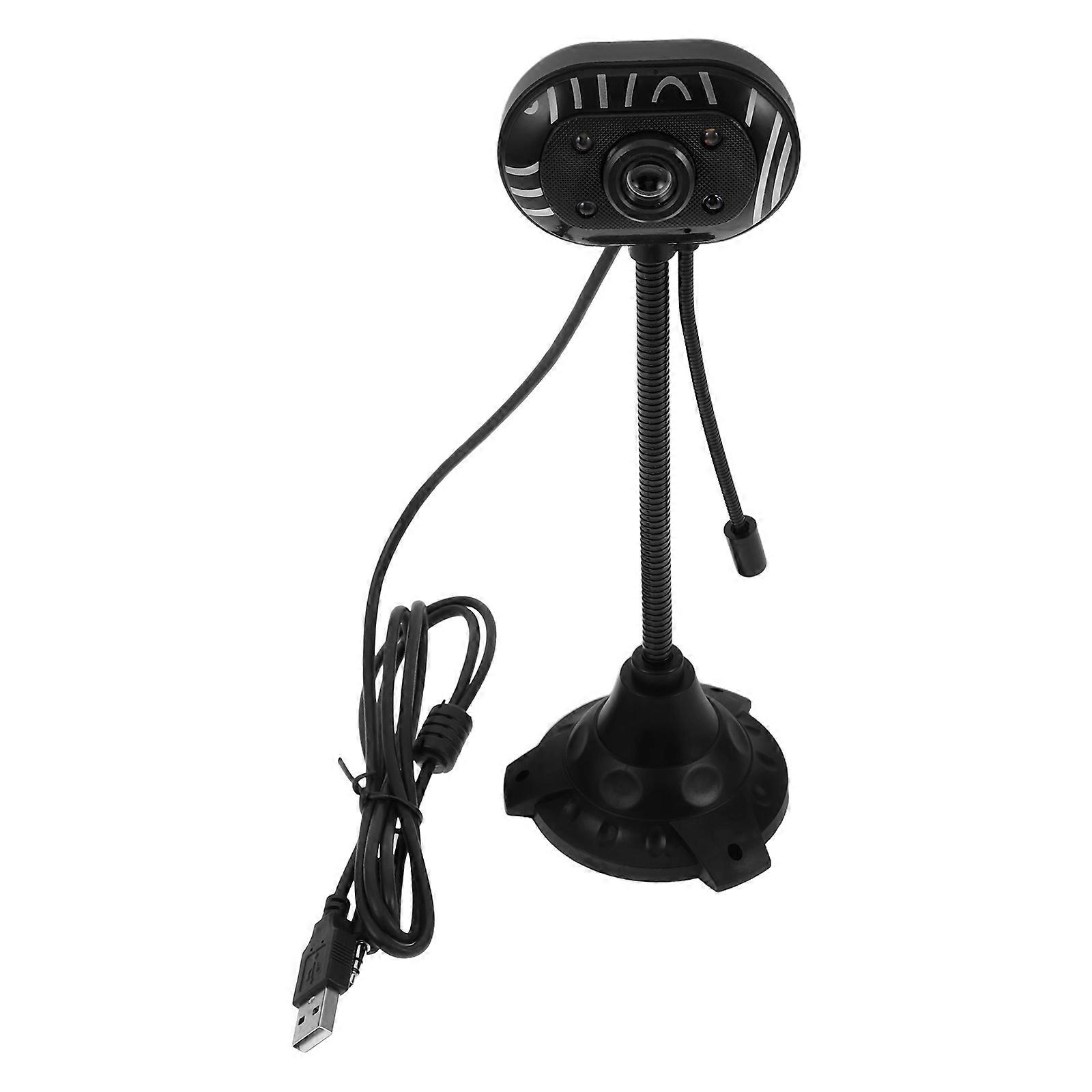 Webcam with Microphone for Computer USB Plug and Play
