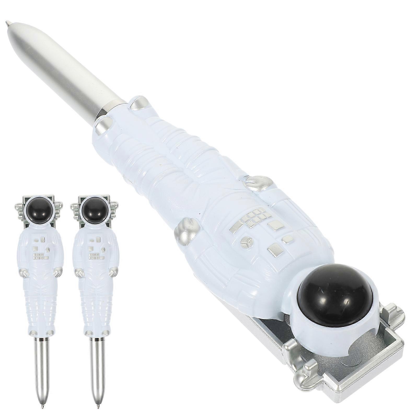 Household Ballpoint Pen Multi-Function Astronaut Pen for Writing 15Pcs White
