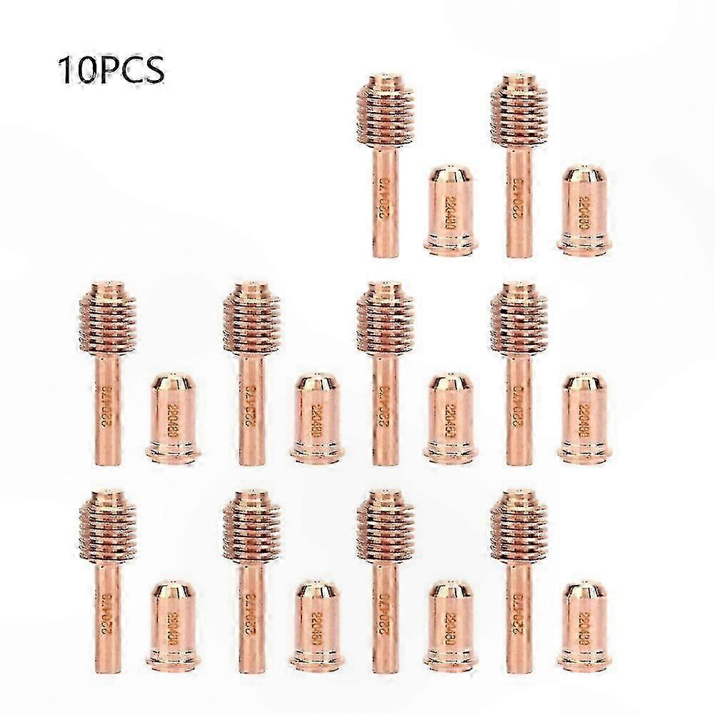 Plasma Cutter Consumables Kit - 10 Electrodes 220478 & 10 Nozzles 220480 Replacement Tips