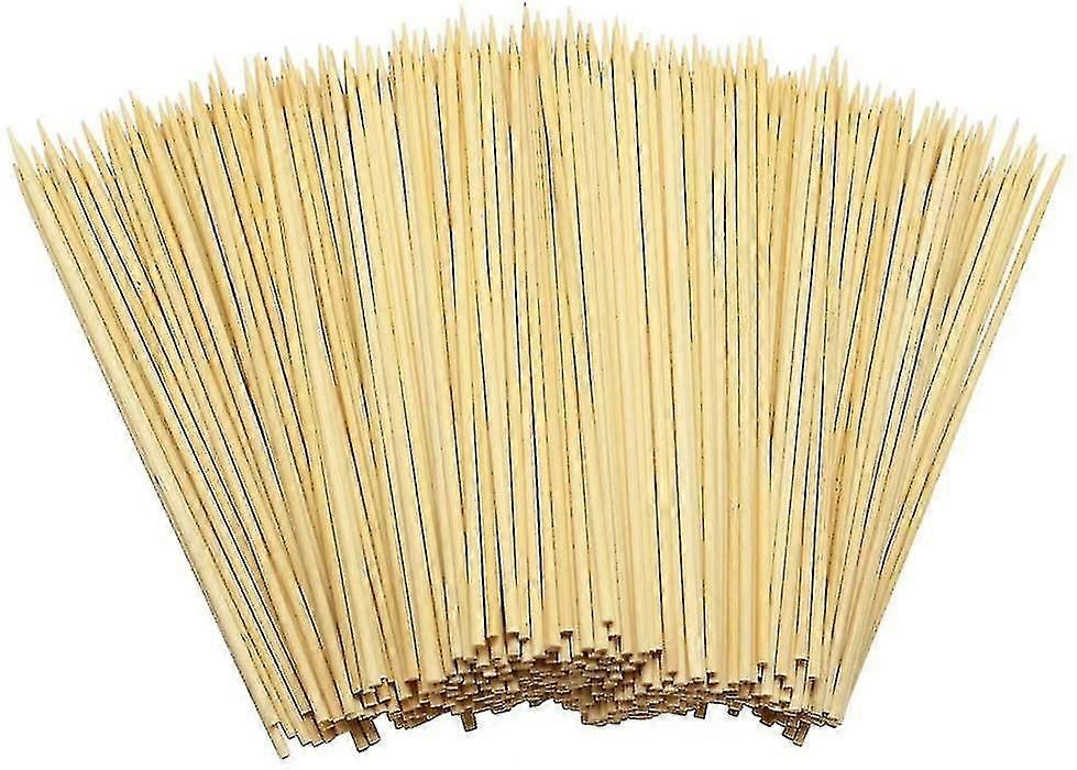 400 bambusspyd i træpinde til grillfrugt chokolade fondue springvand 15cm