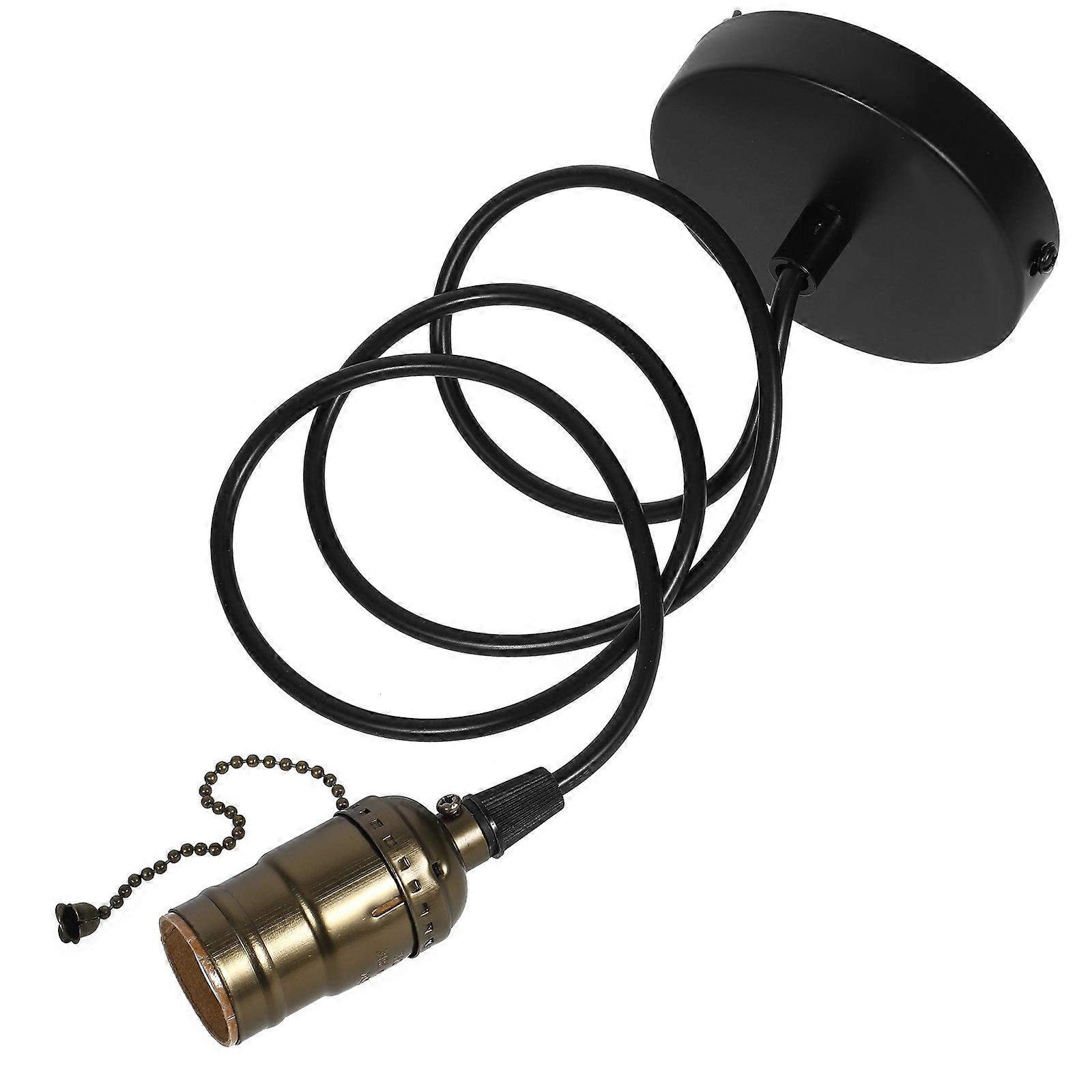 Pendant Light Socket E26 Chandelier Base Featuring Pull Chain Switch 4Pcs