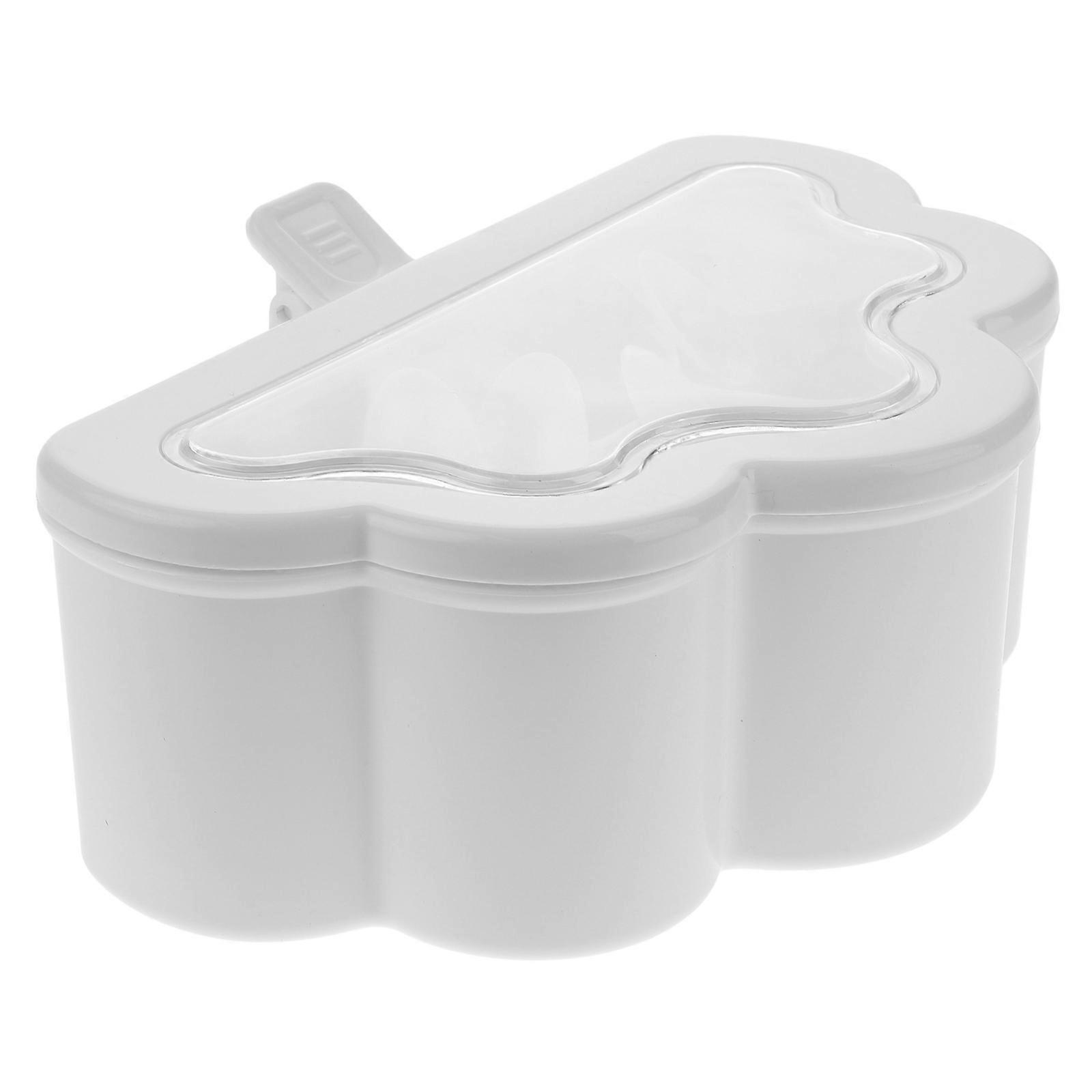 Reusable Condiment Container 4Pcs Spice Jar For Pantry Rectangular Keeping Kitchenware