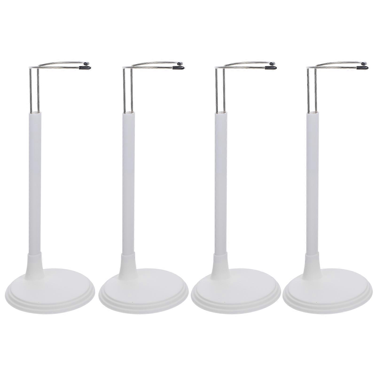 Wwawa Support Frame Creative Doll Stand for Daily Use 4Pcs White