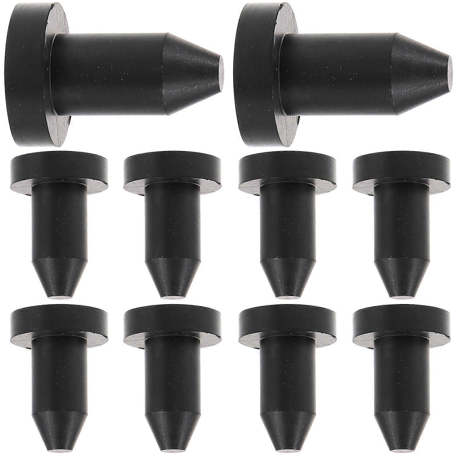 Marine Rubber Drain Plug for Canoe Drain Plug Boat 10Pcs Pack