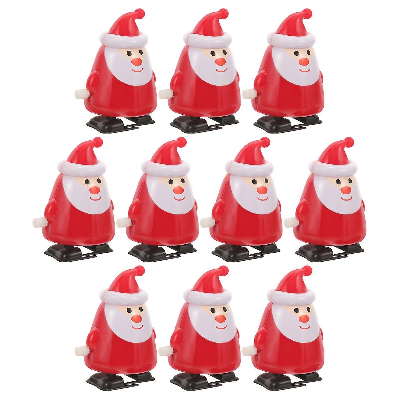 Christmas Clockwork Toy Kids Funny Winding Toy with 2Sets Included