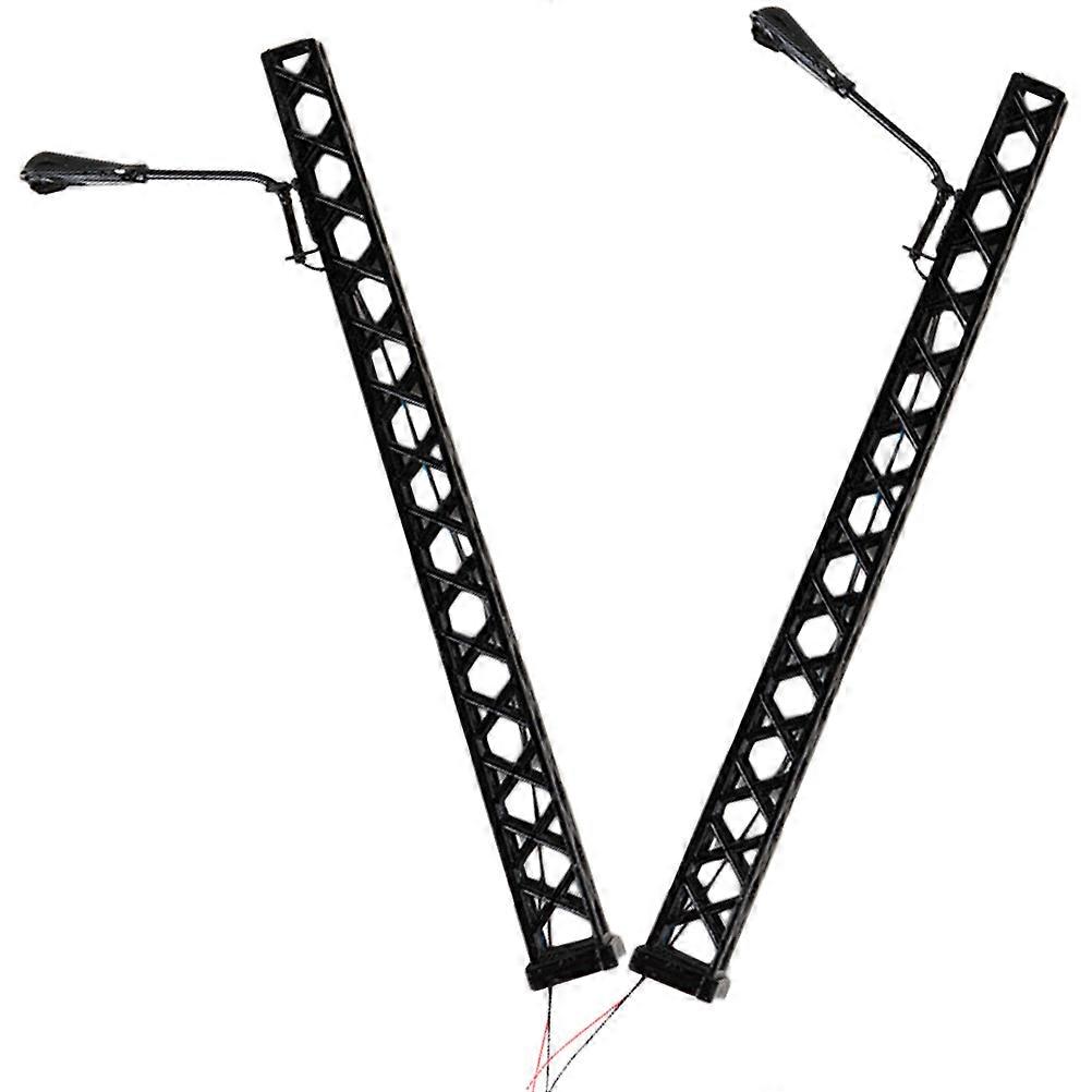 Railroad Lamp Model For Teens And Sand Table Decoration With Compact Design And Classic Shape Available In Black Color 6 Pcs