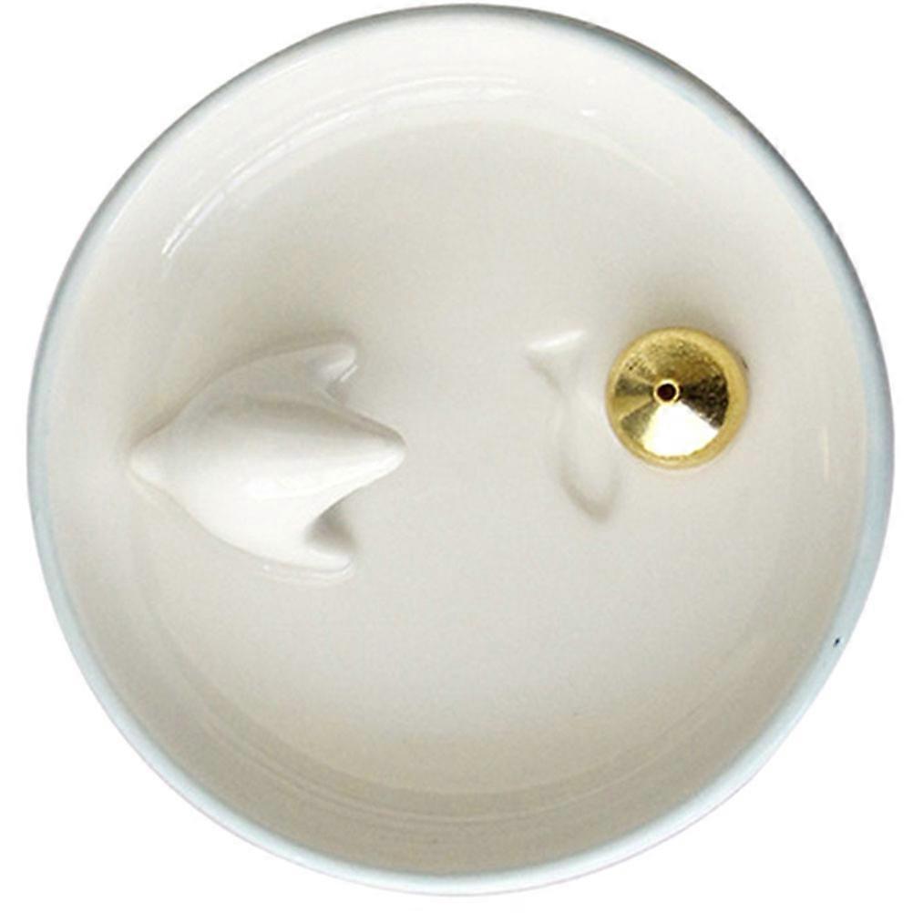 Incense Stick Holder for Storage Use 5Pcs White Animal Design Burner Tray