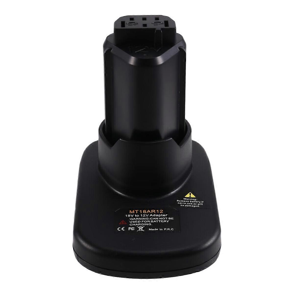 Battery Adapter for 18V Battery Convert to for for for 12V Cordless Power Tools Battery Converter
