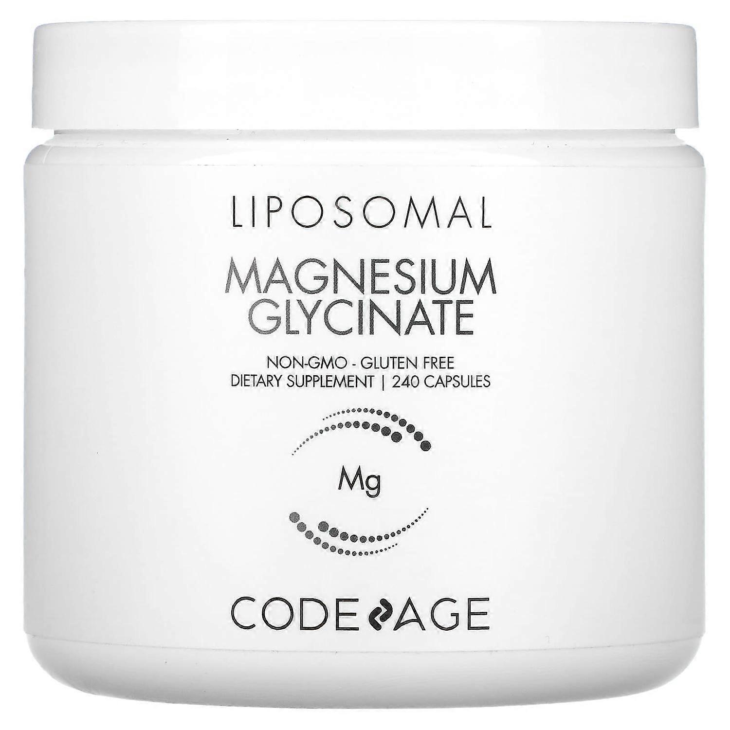 Codeage, Liposomal Magnesium Glycinate, 240 Capsules