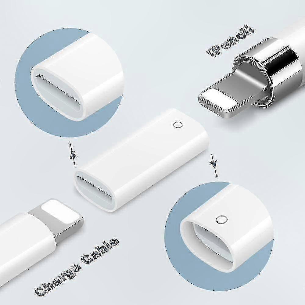 USB C Female to Lightning Connector Adapter for Charging Stylus Devices