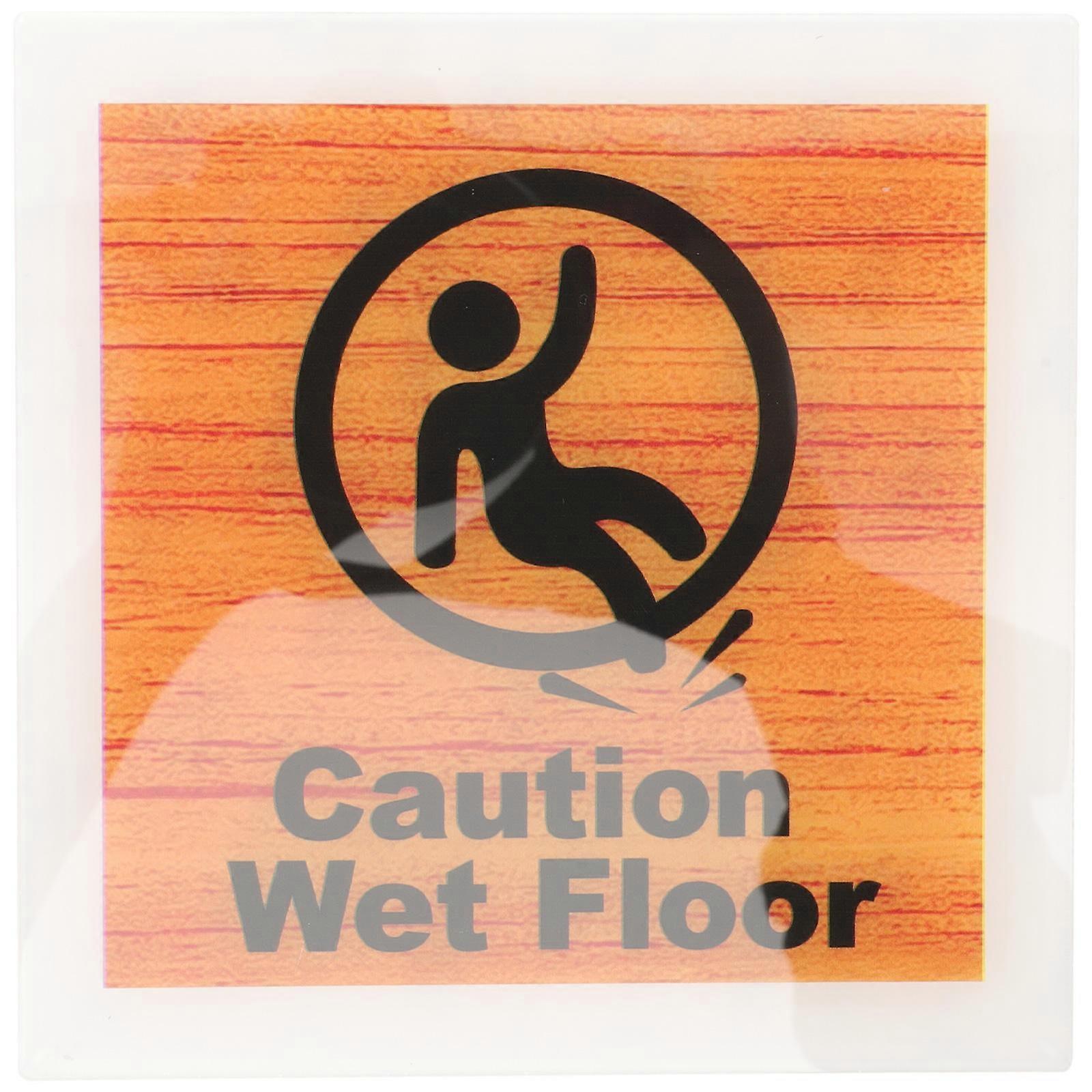 Wet Floor Sign Caution Warning Sign for Office Use 3Pcs