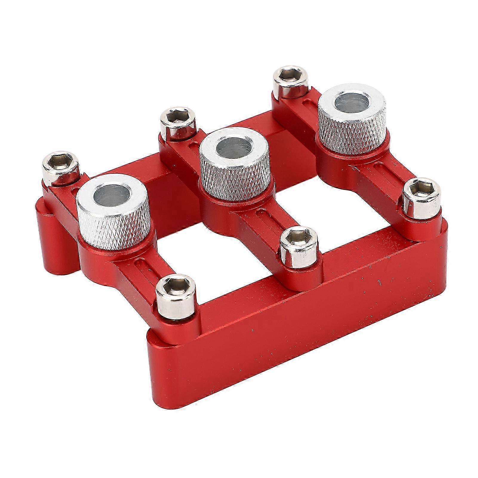 25-26 Self Centering Doweling Jig 3 in 1 Hole Drill Guide 90° Positioner Locator Tool for Woodworking