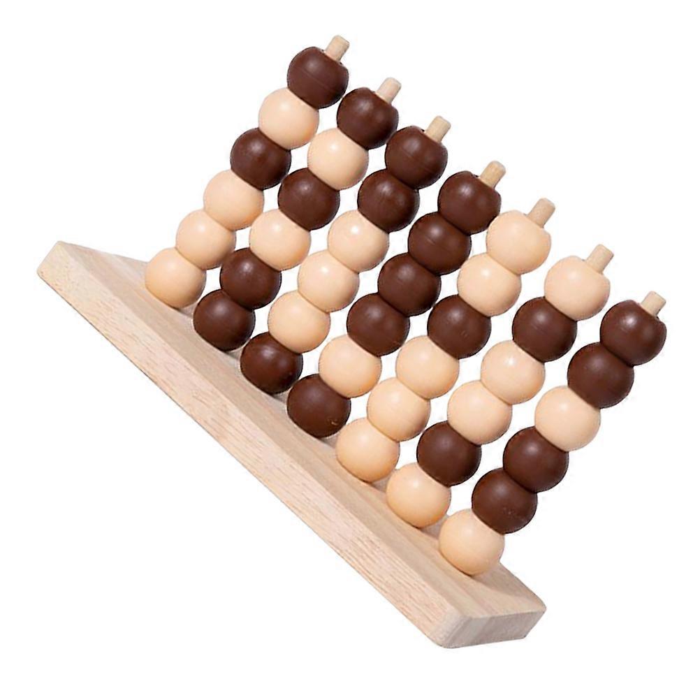 Checkers Game Board Chess Unique Design Early Education Indoor Set