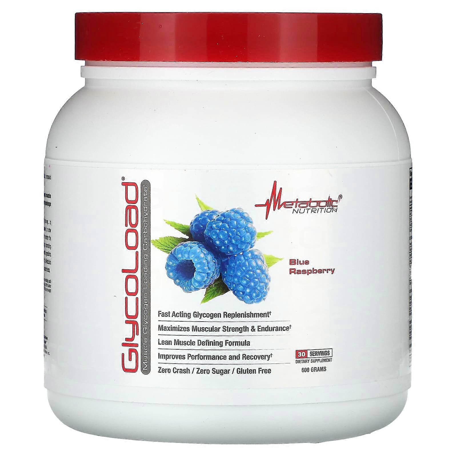 GlycoLoad, Blue Raspberry, 600 g
