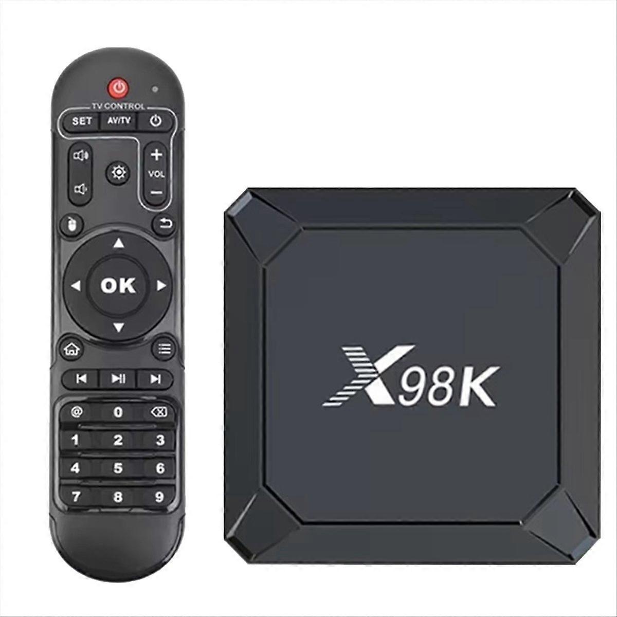  TV Box Wifi 4K HD Smart Media Player Top Box EU Plug