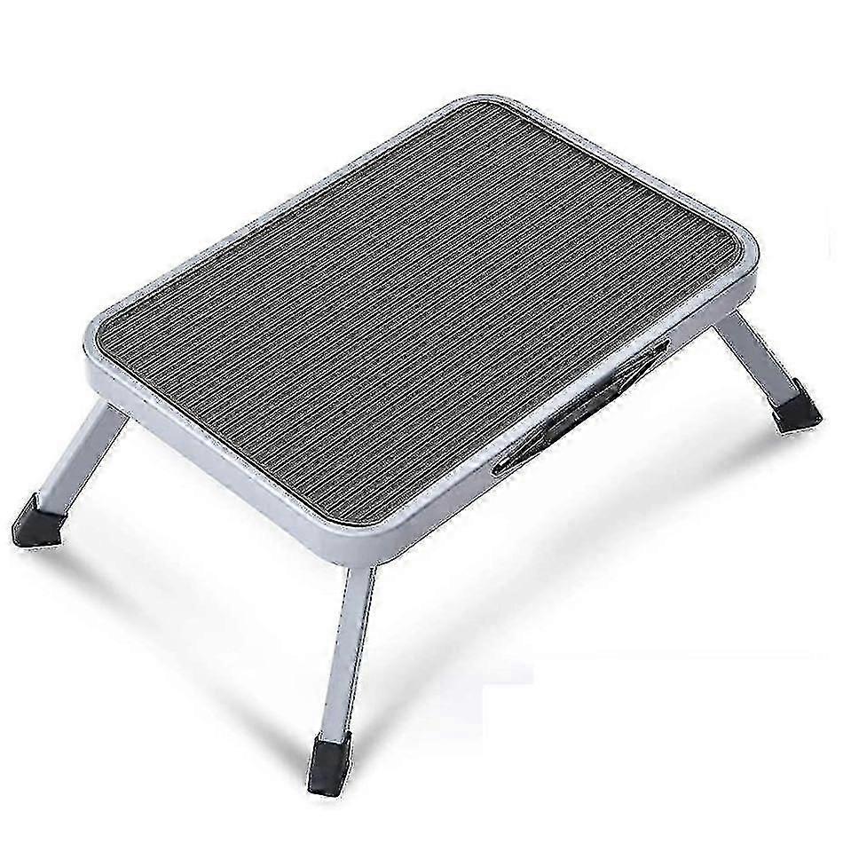 Folding Step Stool With Non-slip Rubber Pad