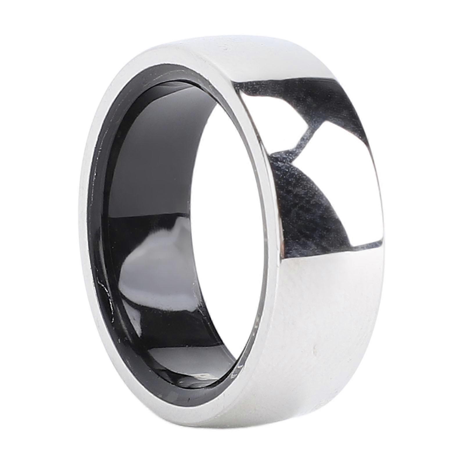 Smart Ring Fitness Tracker Multifunctional Smart Ring IP67 Water Resistant Remote Control Gesture Control Photography Ring for Sleeping 7 Size 