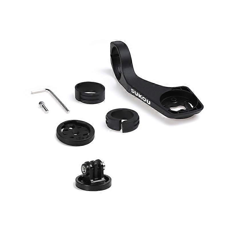 Bicycle GPS Computer Extension Arm Light Mounting Bracket Computer Base Silicone Elastic Cable Tie (for Bryton ( Without Light Mount Strap ))