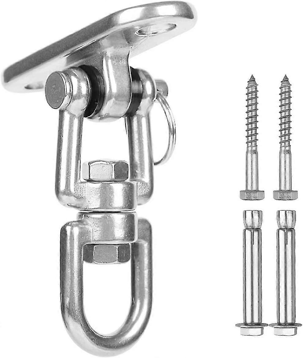 Ťažké hojdacie vešiaky, nerezová oceľ 450kg Load Swing Hooks