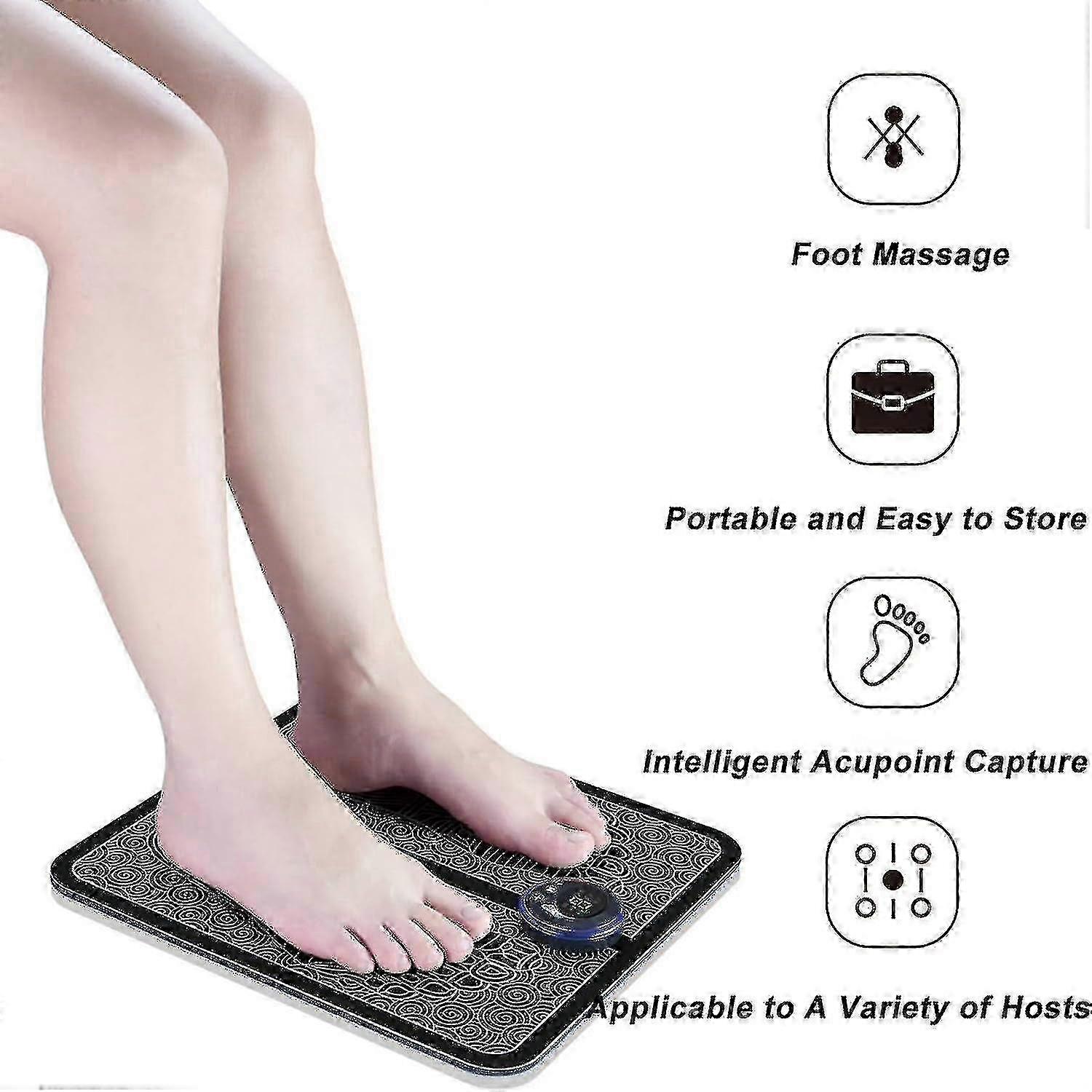 Masseur de pieds Shiatsu pour la neuropathie et l’amélioration de la circulation sanguine