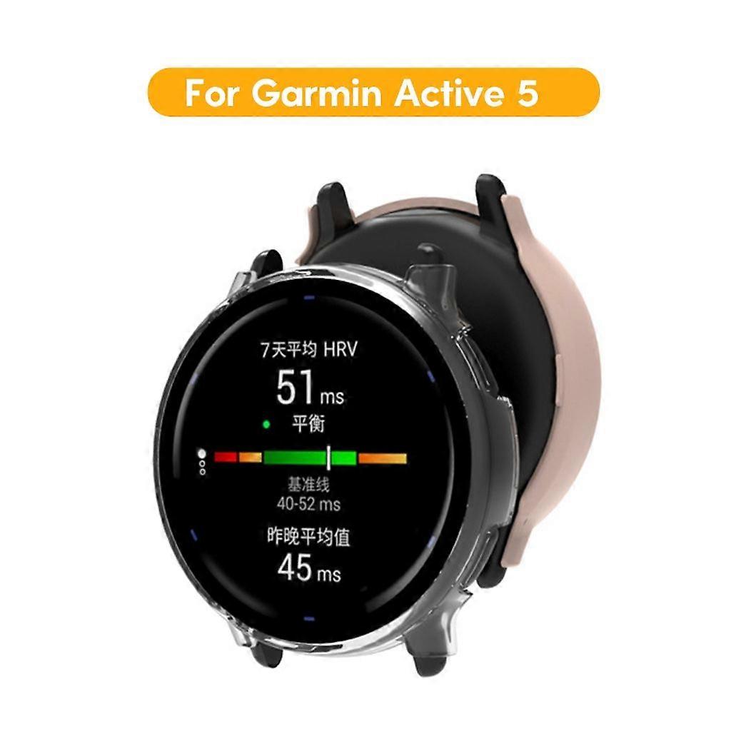 For Active 5 Full Coverage Screen Protector Tempered Film + Cover Bumper Shells