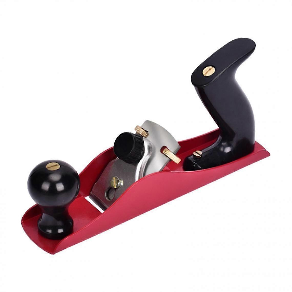 Iron Metal Bench Plane Low Angle Hand Woodworking Planer, Fully Adjustable Block Plane