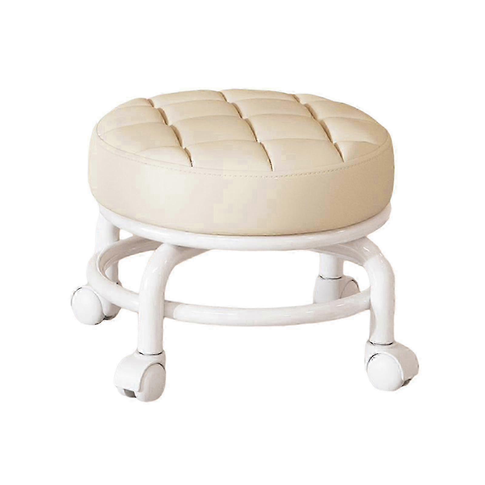 360 Rotating Roller Stool Housework Stool Movable Stool Low Noise Pulley Low Stool Universal Swivel Casters For Kitchen Home