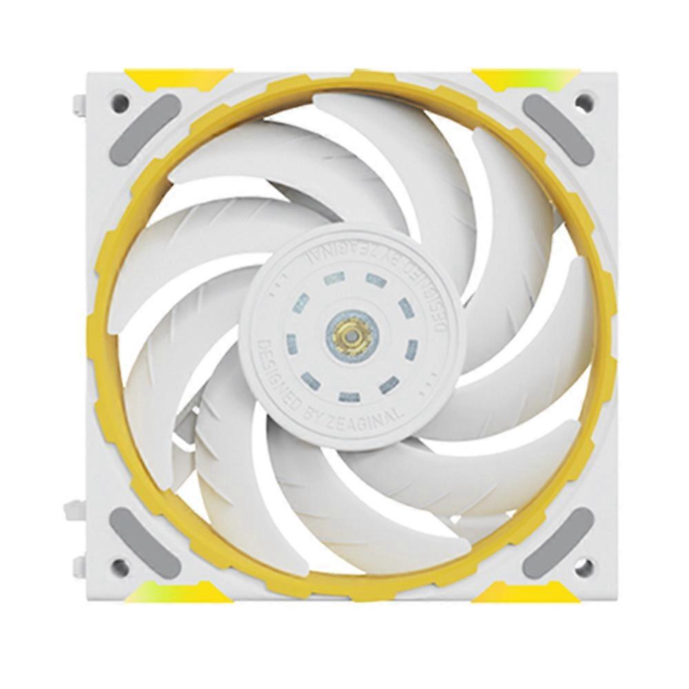 Yeston 120mm ARGB Computer Case Cooling Fan with 2200RPM PWM Silent CPU Cooler