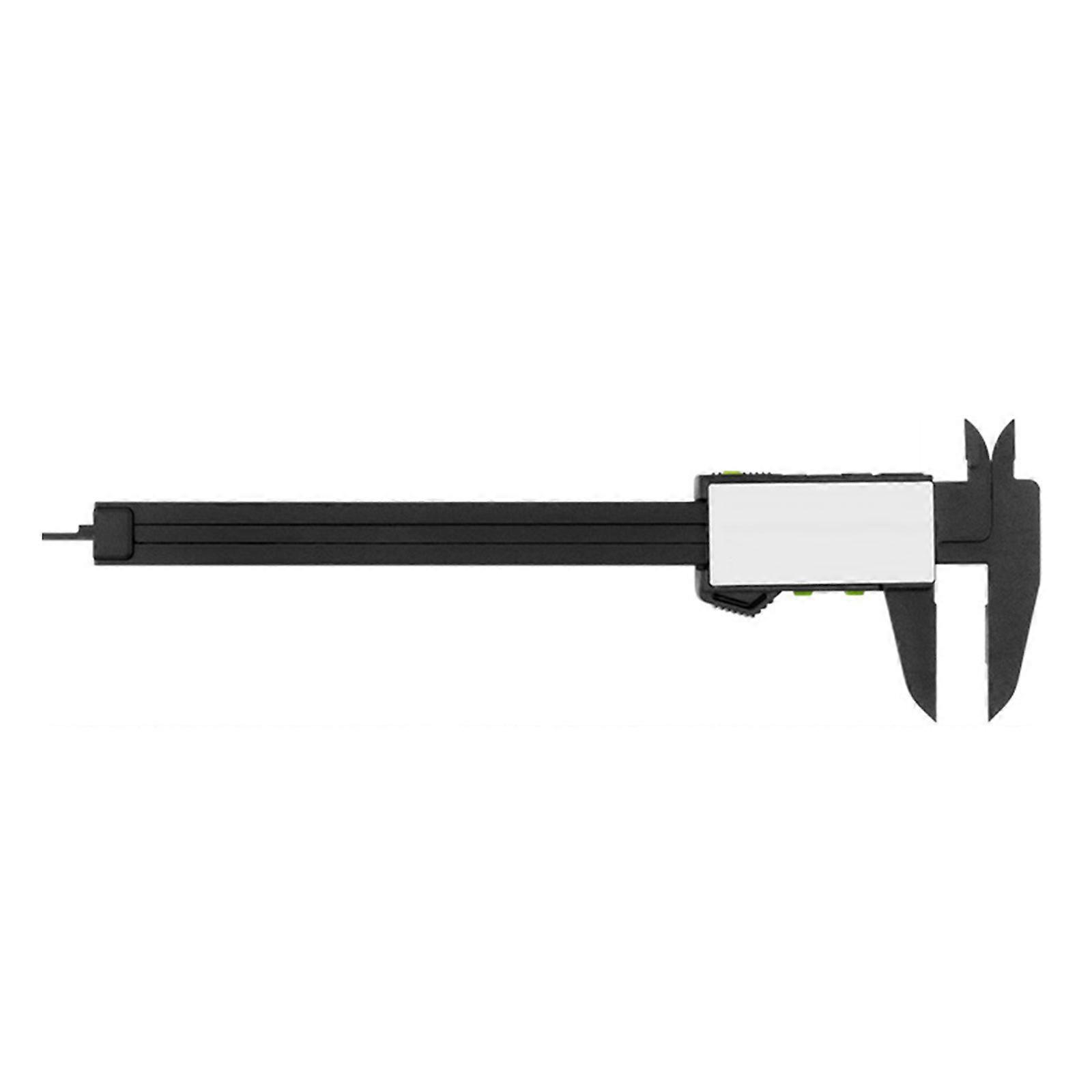 LCD Digital Vernier Caliper Micrometer Gauge 0-150mm Caliper Length Depth Thickness Inner Outer Diameter Measuring Tool  Black