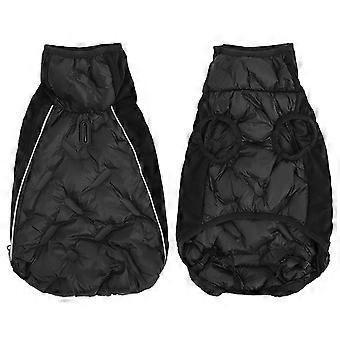 Breathable Dog Down Jackets With Leash Hook For Small to Large Dog Cold Weather Outdoor Activity Outerwear For Breeds  Yellow XS