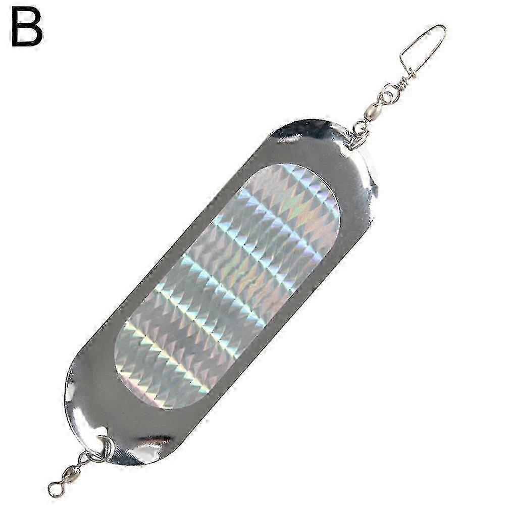 Reflective Fishing Trolling Flasher Glow Rust-Resistant Flasher Fly Trolling