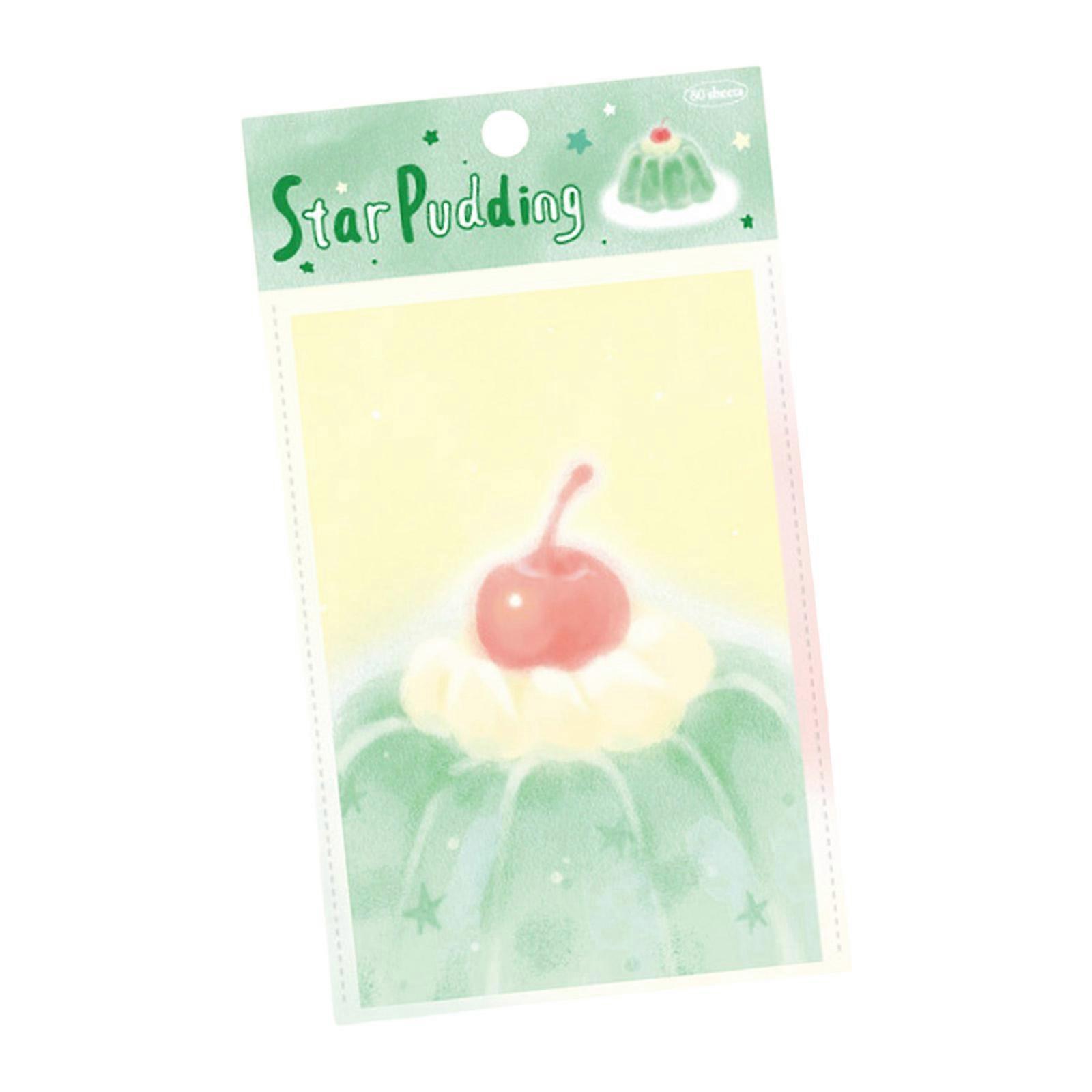 Removable Creative Hand Painted Design Stick Note Multipurpose Notepads Adhesive Writing Pad for Journal Scrapbooking Multicolor