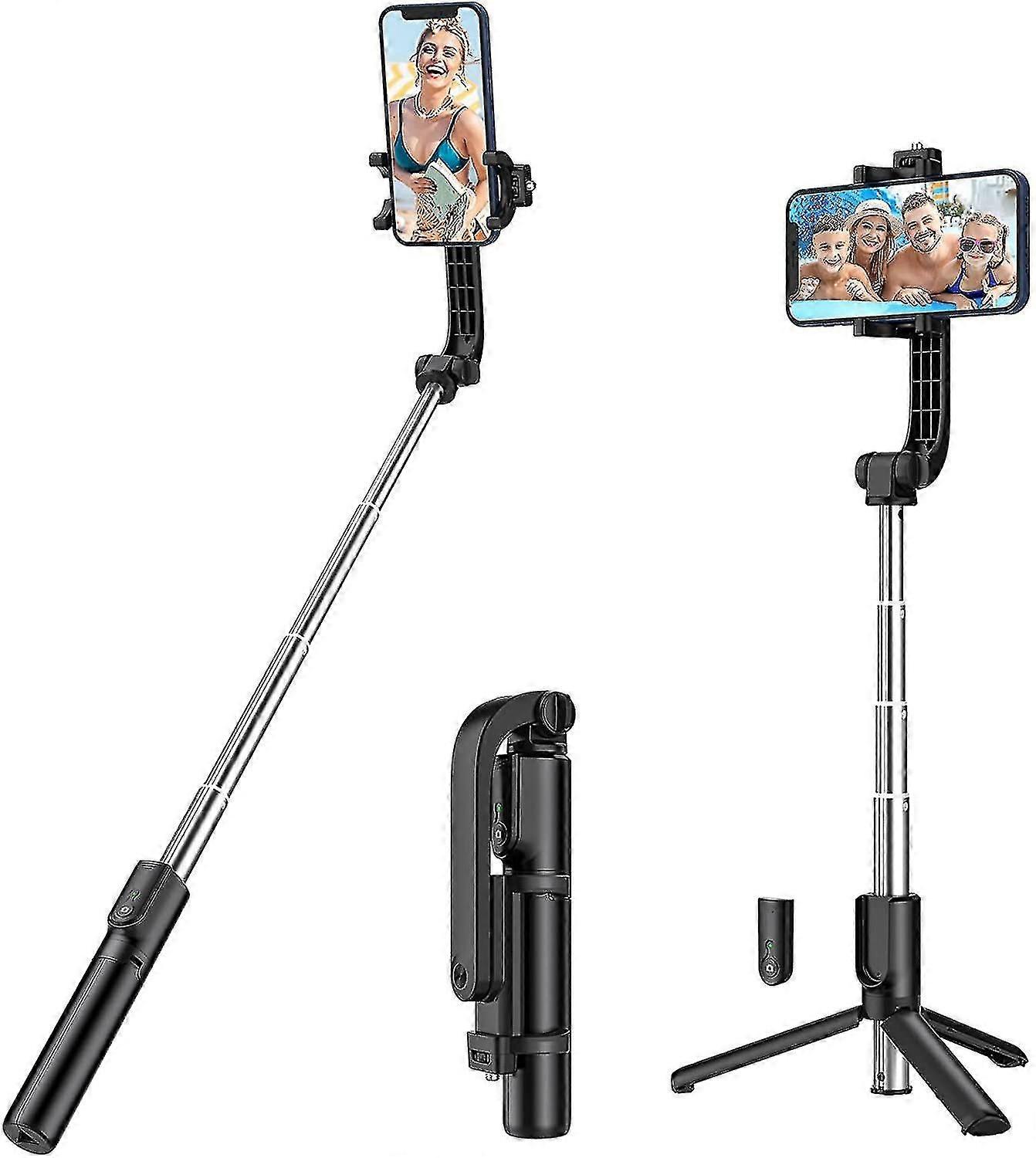Selfie Stick Stativ mit Fernbedienung, 360 Rotation 3 In 1 Wireless Selfie